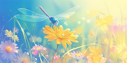 Malen Nach Zahlen Erwachsene Libelle, Malen Nach Zahlen Blume xxl Vorgedruckt High Definition Leinwand, Paint by Numbers Bastelset Erwachsene Mit Pinseln Acrylfarbe, Home Deko Geschenk 30x60 cm Z-1367 Malen Nach Zahlen Erwachsene Libelle, Malen Nach Zahlen Blume xxl Vorgedruckt High Definition Leinwand, Paint by Numbers Bastelset Erwachsene Mit Pinseln Acrylfarbe, Home Deko Geschenk 30x60 cm Z-1367 von Jqynn