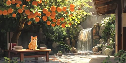 Malen Nach Zahlen Erwachsene Wasserfall, Malen Nach Zahlen Katze xxl Vorgedruckt High Definition Leinwand, Paint by Numbers Bastelset Erwachsene Mit 3 Pinseln Acrylfarbe, Home Deko 30x60 cm Z-1339 Malen Nach Zahlen Erwachsene Wasserfall, Malen Nach Zahlen Katze xxl Vorgedruckt High Definition Leinwand, Paint by Numbers Bastelset Erwachsene Mit 3 Pinseln Acrylfarbe, Home Deko 30x60 cm Z-1339 von Jqynn