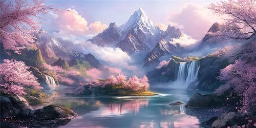 Malen Nach Zahlen Erwachsene Wasserfall, Malen Nach Zahlen See xxl Vorgedruckt High Definition Leinwand, Paint by Numbers Bastelset Erwachsene Mit Pinseln Acrylfarbe, Home Deko Geschenk 30x60cm Z-1335 Malen Nach Zahlen Erwachsene Wasserfall, Malen Nach Zahlen See xxl Vorgedruckt High Definition Leinwand, Paint by Numbers Bastelset Erwachsene Mit Pinseln Acrylfarbe, Home Deko Geschenk 30x60cm Z-1335 von Jqynn