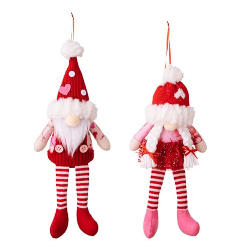 Jubepk Swedish Tomte Gnomes, Long Leg Valentine Gnomes, Valentine’s Day Home Decor, Wedding Gnomes, Tomte Gnomes for Valentine’s Day 31x7cm/12.2x2.76 inches for Weddings Anniversaries von Jubepk