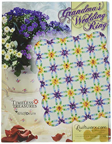 Judy Niemeyer 'Grandma's Wedding Ring' Foundation Paper Piecing Quilt Pattern by von Judy Niemeyer