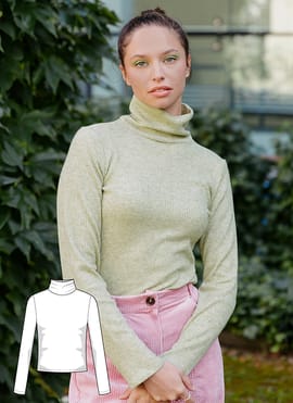 The Basic Turtleneck von Juliana Martejevs