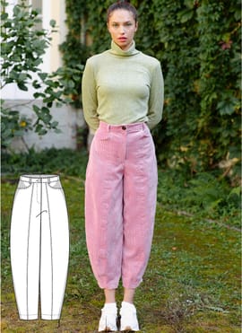 The Quinn Pants von Juliana Martejevs