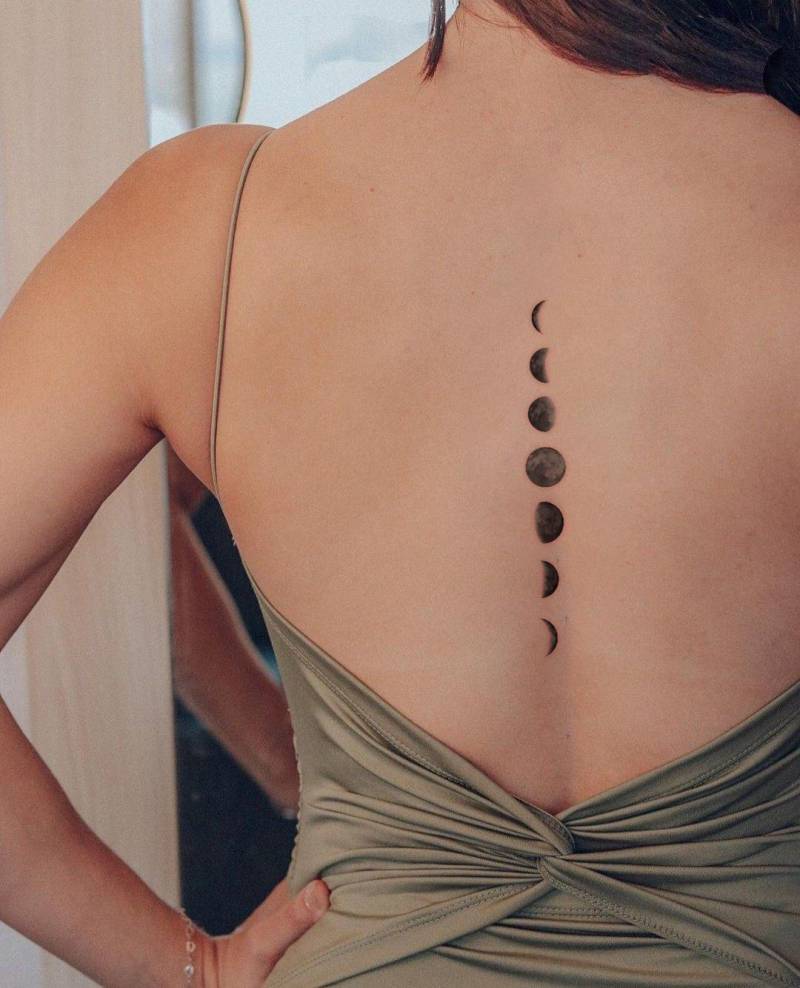 Mond Phase Tattoo-Mond Tattoo-Temporäres Tattoo Set-Tattoo-Liebhaber Geschenkidee-Geschenk Für Freund-Freundschaft Geschenke-Bachelorette Party von JulienPShop