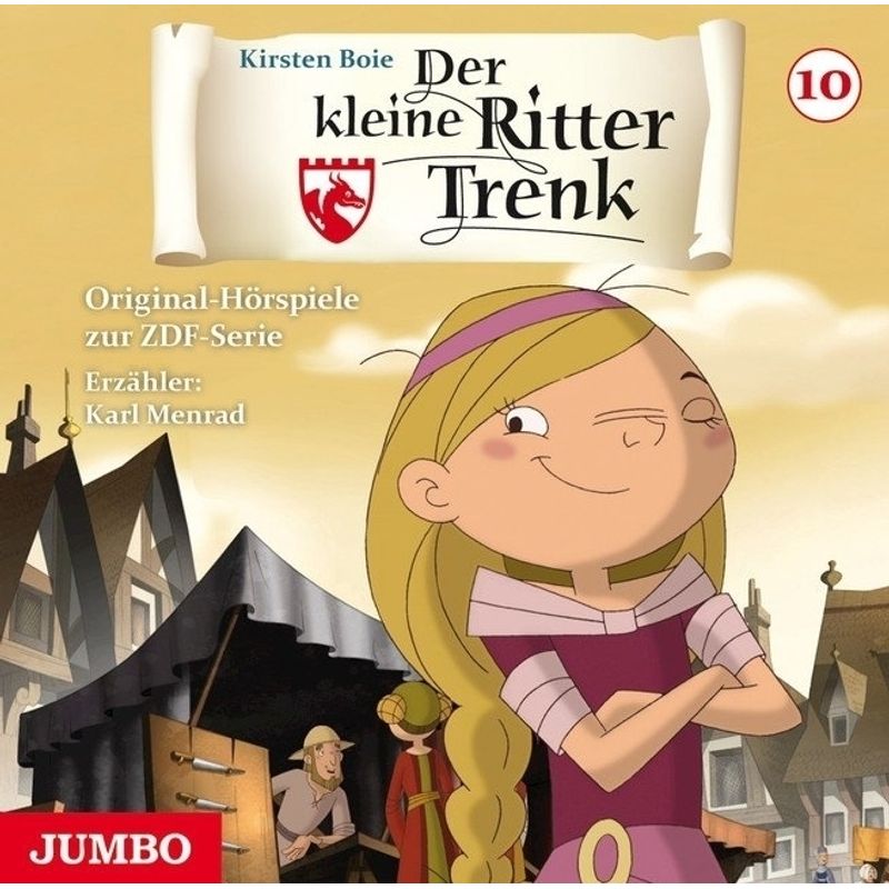 Der Kleine Ritter Trenk,Audio-Cd - Kirsten Boie (Hörbuch) von Jumbo Neue Medien