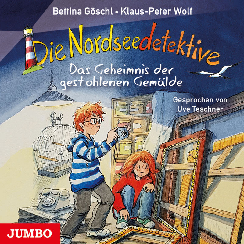 Die Nordseedetektive - 8 - Das Geheimnis Der Gestohlenen Gemälde - Klaus-Peter Wolf, Bettina Göschl (Hörbuch) von Jumbo Neue Medien