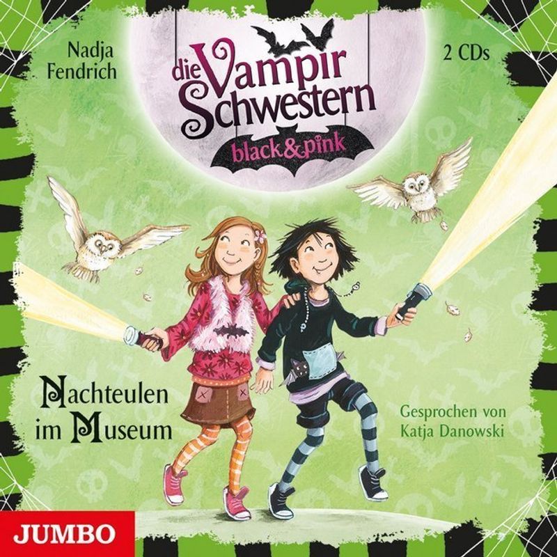Die Vampirschwestern Black & Pink - 6 - Nachteulen Im Museum - Nadja Fendrich (Hörbuch) von Jumbo Neue Medien