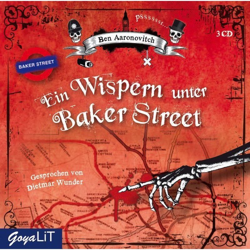 Peter Grant - 3 - Ein Wispern Unter Baker Street - Ben Aaronovitch (Hörbuch) von Jumbo Neue Medien