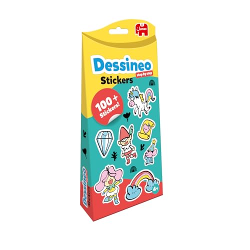 Dessineo Stickers - Feen & Einhörner von Jumbo Spiele