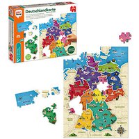 Jumbo ich lerne Deutschlandkarte Puzzle, 130 Teile von Jumbo