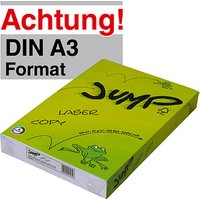 JUMP Kopierpapier COPY/LASER DIN A3 80 g/qm 500 Blatt von Jump