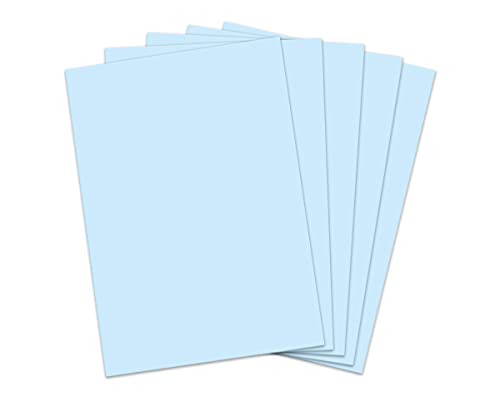 Briefpapier Kopierpapier blau Briefbogen eibfarbiges Papier 90 g/qm DIN A4 (250 Blätter) von Junapack