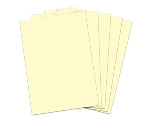 Briefpapier Kopierpapier gelb Briefbogen eibfarbiges Papier 90 g/qm DIN A4 (250 Blätter) von Junapack