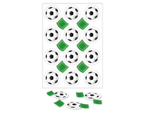 Junapack Tischkonfetti Set Konfetti Party Deko Papierkonfetti für Geburtstag, Kinderparty, Dekoration - Deko zum Kindergeburtstag Fußball Fussball schwarz Junapack Tischkonfetti Set Konfetti Party Deko Papierkonfetti für Geburtstag, Kinderparty, Dekoration - Deko zum Kindergeburtstag Fußball Fussball schwarz von Junapack