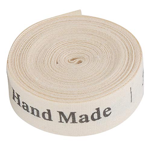 Schriftmusterband, 1,5 Cm Schriftmusterband, Natürliches Baumwollband, für Geschenkverpackungen, Heimhandwerk, Dekoration, Kleiner Laden (Handgefertigte vollständige englische von Juroupi