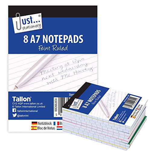 Just Stationery A7 Notizblock (8 Stück) von Just stationery