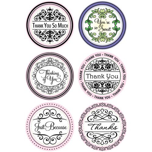 JustRite Stampers 5,1 cm Original-Stempel-Sets, You're So Sweet, 12 Stück von JustRite Stampers