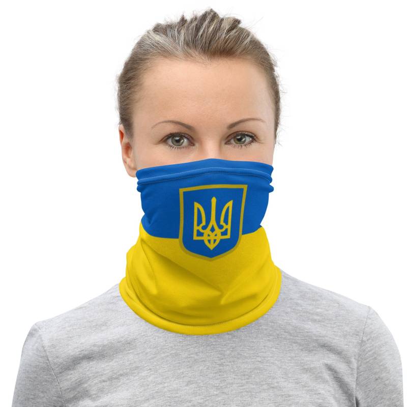 Ukraine Neck Gaiter, Armband, Gesichtsmaske, Bandana, Stirnband - Ukranian Pride & Ancestry Gaiter von JustSimplyDadDesigns