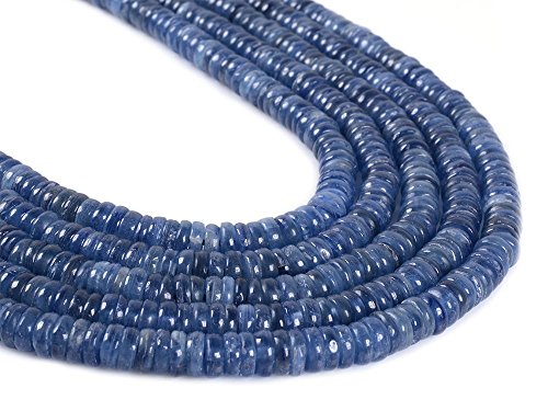 Natural Gemstone Kyanite Heishi Rondelle Loose Beads 16 130pcs+ by Justinstones von Justinstones