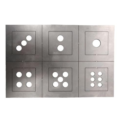 Stainless Steel Welding Practice | Low Carbon Steel Plate | Practice Welding Dice | Welding Training Accessories for Beginners,Low-Carbon Steel Practice Welding Plates 7.87x5.24x0.08in von Jvjggag