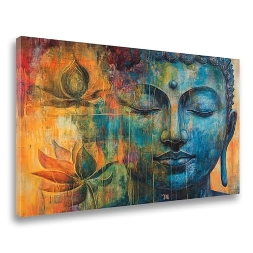 Buddha Diamond Painting Retro Diamond Painting Erwachsene Kinder Klein 40x50cm, DIY 5D Diamant Malerei Crystal Art Bastelset Erwachsene Frauen Geschenk, Mosaikherstellung, Wanddeko Aesthetic F-343 von Jvyaeen