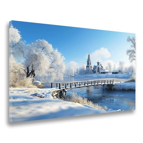 Diamand Painting Erwachsene Landschaft Diamant Painting Brücke Diamant Malerei Art Kits, 5D DIY Full Eckige Steine Drill Crystal Art Stickerei Set 60x80cm für Haus Wanddekor,Frauen Geschenk F-270 von Jvyaeen