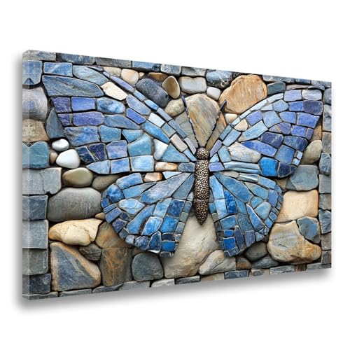 Diamand Painting Erwachsene Schmetterling Diamant Painting Landschaft Diamant Malerei, 5D DIY Full Eckige Drill Crystal Strass Stickerei Set, Mosaikherstellung, 50x60cm Wanddekor,Frauen Geschenk F-455 von Jvyaeen