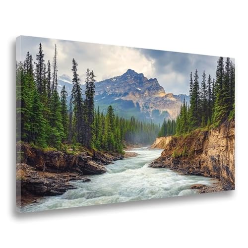 Diamond Painting Landschaft Diamond Painting Berg 40x60cm,5D DIY Diamant Malerei Bilder Erwachsene Mosaikherstellung, Kinder Anfänger Crystal Art Basteln Set, Home Wand Dekor Frauen Geschenk F-287 von Jvyaeen