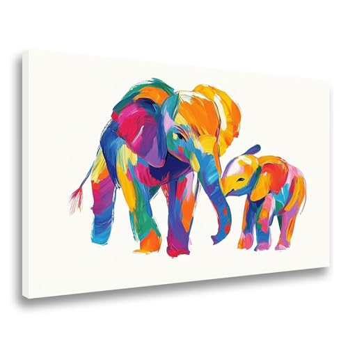 Farbe Diamond Painting Elefant Diamond Painting Erwachsene Kinder Klein 30x40cm, Diamant Painting Bilder Bastelset Erwachsene Frauen Geschenk, DIY Diamond Painting Zubehör Set Wanddeko Aesthetic F-26 von Jvyaeen