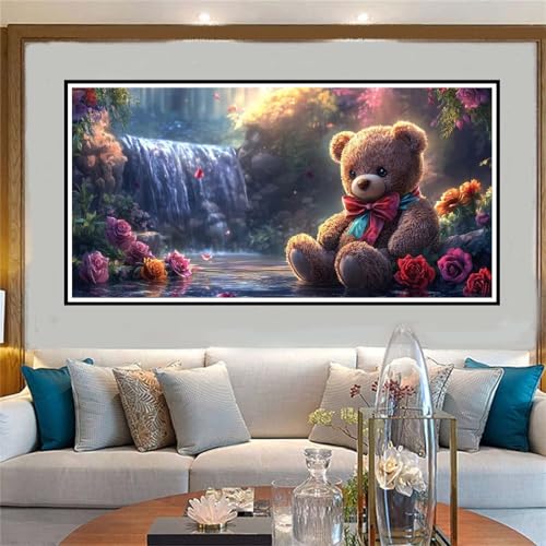 Jvyaeen Karikatur Malen Nach Zahlen ab 5 6 7 8 9 10 Jahre Mädchen, Malen Nach Zahlen Kinder Anfänger DIY Kreativ Set Tragen, Mit 3 Pinseln and Acrylpigment Kit, für Home Decor Geschenke 80x160cm-W643 von Jvyaeen