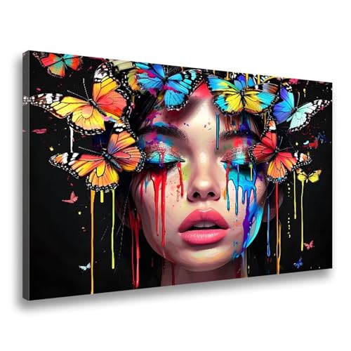 Schmetterling Diamond Painting Mädchen Diamond Painting Erwachsene Kinder 30x40cm,DIY 5D Diamant Malerei Crystal Art Bastelset Erwachsene Frauen Geschenk, Mosaikherstellung, Wanddeko Aesthetic F-464 von Jvyaeen