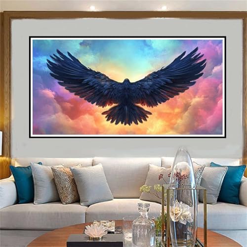 Tier Malen Nach Zahlen ab 5 6 7 8 9 10 Jahre Mädchen, Malen Nach Zahlen Kinder Anfänger DIY Kreativ Set Traum, Mit 3 Pinseln and Acrylpigment Kit, Adult Craft für Home Decor Geschenke 60x120cm-W1103 von Jvyaeen