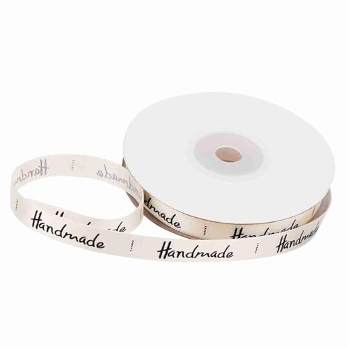 20 Yards Baumwollband, handgefertigtes Band, bedrucktes Band, bestickte Etiketten, Nähetiketten, Band zum Basteln, Verpacken von Kleidung von Jwthee