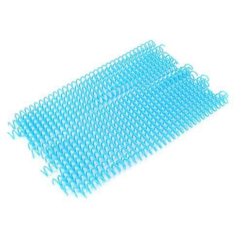 Binderücken, 20 Stück, 30 Löcher, lose Blätter, Binderinge, Binderücken, Schnapp-Split-Bindekämme, Bindering, Federspiralringe für A4-Papier (13 mm x 30 Löcher, blau, 20 Streifen) von Jwthee