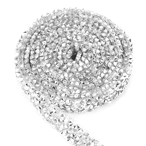 Diamant-funkelndes Strass-Netzband, 10 Yard Geschenkbandrolle für Hochzeitstorten, Diamant-Netz-Wickelrolle, Strassband-Dekoration von Jwthee