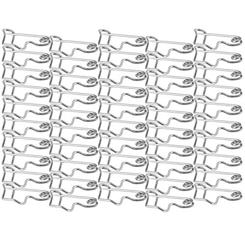 Sicherheitsnadeln, 50 Stück, Sicherheitsnadeln, Sicherheitsverschluss, Edelstahl-Sicherungsstifte, Sicherheitsverschluss, Brosche, Metall-Sicherheitsnadeln, Stifte, Verschluss, (32mm) von Jwthee
