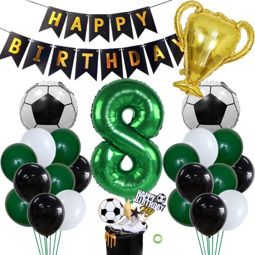 Fußball Luftballons Geburtstag Fußball Geburtstag Deko 8 Tortendeko Fussball Geburtstag Deko Luftballons Fußball Geburtstag Junge 8 Jahre Geburtstagsdeko Fussball Junge Für Fussball Deko Geburtstag von Jxuzh