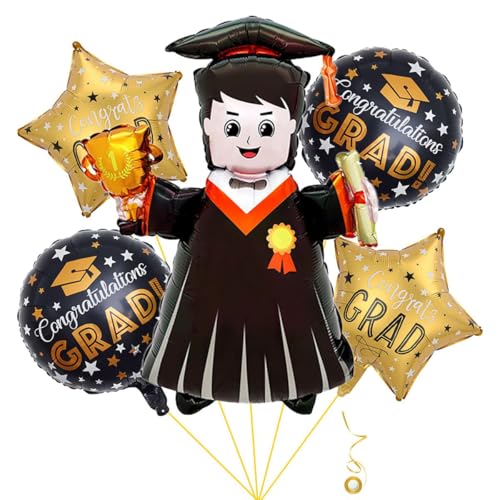 Jxuzh Congrats Graduation Partydeko 2024 Abi Bachelor Graduierung Party 2024 Abitur Graduierung Deko 2024 Deko Graduation Deko abschluss Deko Abi Abitur Studium Deko Doktorhut Gratulation Deko Frauen von Jxuzh