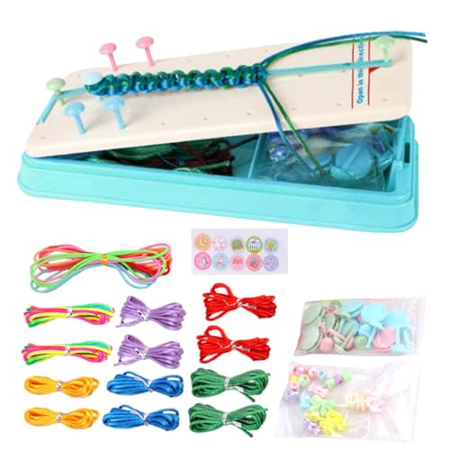 Hand Rope Braider Set | Multi-Colored Bracelets String Jewelry Maker Kits Toys | Friendship Bracelet Maker Set, Creative Hand Rope Braiding Kit For Teen Girls Jewelry Crafting And Gift Making von Jyxuyy