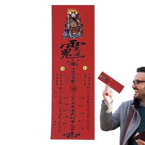 Tai Sui Feng Shui Karte, Schlangenjahr-Glückskarte, Feng Shui Reichtum, Traditionelle Feng Shui Symbolik, Leicht Und Tragbar, 26 Cm 10,2 Zoll 8,5 Cm 3,3 Zoll, Für Verheißungsvollen Erfolg Und Reichtum von Jyxuyy