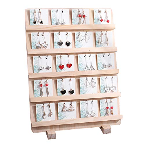 Jzoowar Mode Schmuck Display Halskette Reize Schmuck Display Tray AnhäNger Ohrringe Karte Stil AnhäNger Display Etikett Karte 5 Schichten von Jzoowar