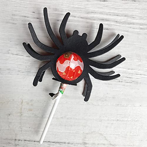 Halloween Spider Lutscherhalter Metall Stanzformen DIY Stempel Handwerk Vorlage Form Schablonen für Prägung Scrapbooking von KADSXIYA