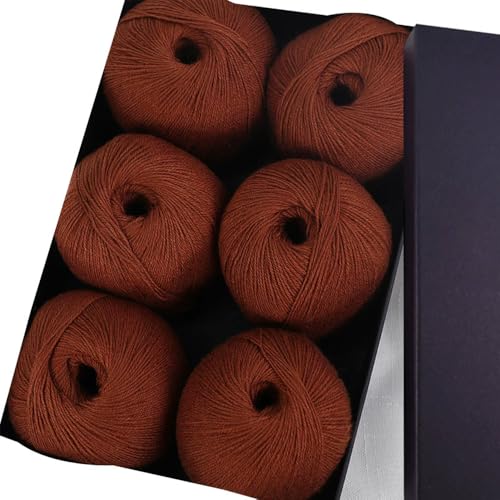 KAFELE 300G Garn Ball, Hautfreundlich Und Komfortabel, Geeignet Für Hand-Stricken Warme Schals, Handschuhe, Hüte,C von KAFELE