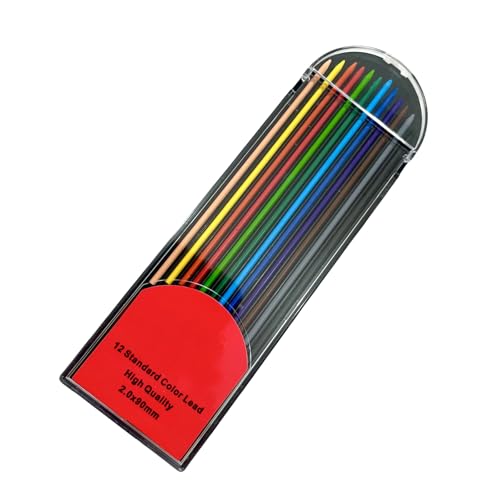 12pcs 2 0 Mm Bleistift Nachfüllungen Farbige Nachfüllungen Für 2 0 Mm Automatische Mechanische Bleistiftzeichnung Skizzierkunstabbildungen 12pcs 2 0 Mm Bleistift Nachfüllungen Farbige Nachfüllungen Für 2 0 Mm Automatische Mechanische Bleistiftzeichnung Skizzierkunstabbildungen von KAHDGSS