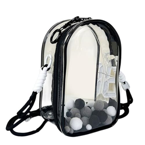 18 Cm Crossbody Bag Wasserfeste Klare PVC Schultertasche Mit Verstellbarem Riemen Für Kinderzubehör Spielzeugpuppe Aufbewahrung Multifunktionaler Schulterschlingenbeutel 18 Cm Crossbody Bag Wasserfeste Klare PVC Schultertasche Mit Verstellbarem Riemen Für Kinderzubehör Spielzeugpuppe Aufbewahrung Multifunktionaler Schulterschlingenbeutel von KAHDGSS