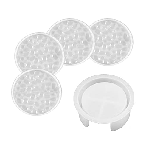 5pieces/Set Silicon Storage Box Form Quadratische Runde Harzformen Für Kerzenhalter Seifenkasten Tasse Matte von KAHDGSS