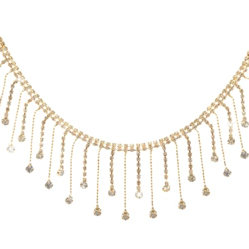 Blingbling Strass-Kette, Fransen-Kette für kreative Bastelprojekte und Kleidung, Dekoration, Kits Blingbling Strass-Kette, Fransen-Kette für kreative Bastelprojekte und Kleidung, Dekoration, Kits von KAHDGSS