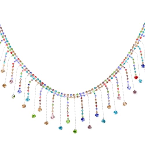 Blingbling Strass-Kette, Fransen-Kette für kreative Bastelprojekte und Kleidung, Dekoration, Kits Blingbling Strass-Kette, Fransen-Kette für kreative Bastelprojekte und Kleidung, Dekoration, Kits von KAHDGSS