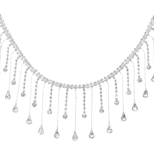 Blingbling Strass-Kette, Fransen-Kette für kreative Bastelprojekte und Kleidung, Dekoration, Kits Blingbling Strass-Kette, Fransen-Kette für kreative Bastelprojekte und Kleidung, Dekoration, Kits von KAHDGSS