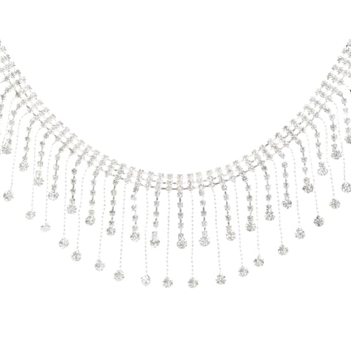 Blingbling Strass-Kette, Fransen-Kette für kreative Bastelprojekte und Kleidung, Dekoration, Kits Blingbling Strass-Kette, Fransen-Kette für kreative Bastelprojekte und Kleidung, Dekoration, Kits von KAHDGSS